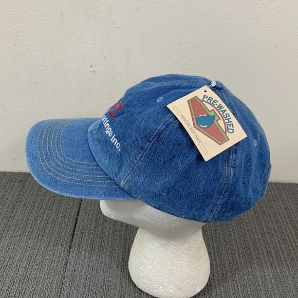 MSC Walbridge Coatings Inc Baseball Hat Unisex OSFA Blue Denim Pre-washed Cap - Picture 6 of 13
